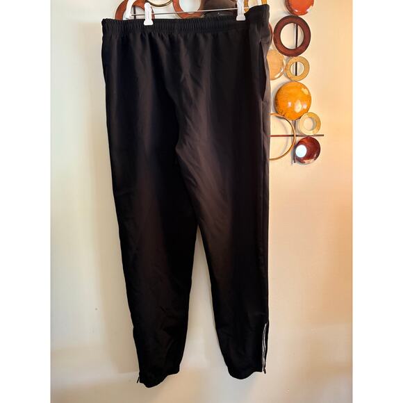 Dip Womens Jogger Lounge Sweat Pants XL Stretch Black Drawstring Pockets - Picture 6 of 6